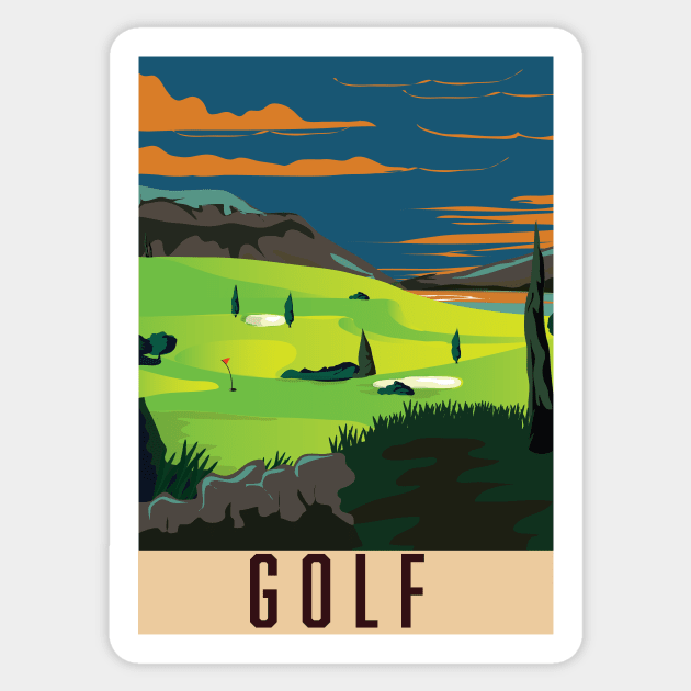 Golf Sticker by nickemporium1